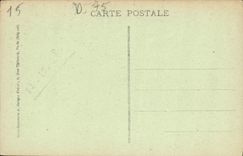 VINTAGE POSTCARD Vault Of the Martyrdom Of Denys Saint