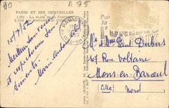 VINTAGE POSTCARD Paris And Its Wonders the Beach Of the Harmony Fountain