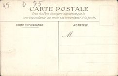 CPA Senat Le Palais Facade Sur Le Jardin