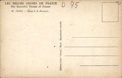 CPA Paris Eglise ND d'Auteuil