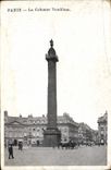 CPA Paris La Colonne Vendome