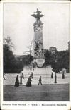 CPA Petit Journal Paris Monument De Gambetta