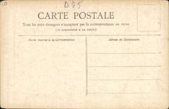 CPA Petit Journal Paris Monument De Gambetta