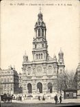 CPA Paris L'Eglise De La Trinite