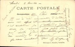 CPA Versailles Temple de l'amour