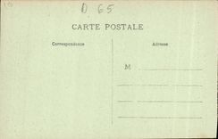 VINTAGE POSTCARD the road of Luz St Saver to the door of Spain