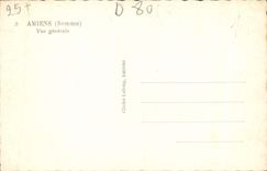 MODERN CARD Amiens View