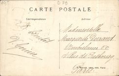 CPA Abbaye de Port Royal Les Ruines des piliers et de la base de la chaire