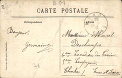 CPA Parc de Rambouillet L'ile des Festins et le Chateau