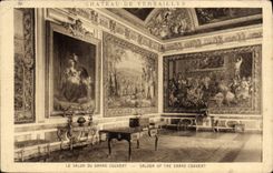 CPA Versailles Chateau Le salon du grand couvert 