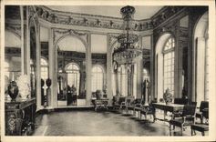 VINTAGE POSTCARD Large Trianon the Living room Of the Versailles Ices