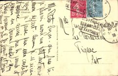 VINTAGE POSTCARD Oyonnax View