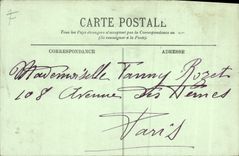 VINTAGE POSTCARD Rennes Law courts Goblins in the first room