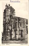 VINTAGE POSTCARD Dreux the Church St Pierre