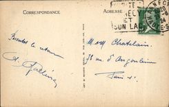 CPA lac D'Annecy et la Tournette