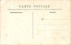 VINTAGE POSTCARD Mans the Statue of Chanzy