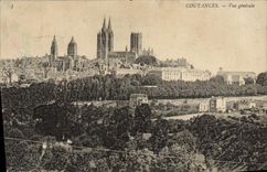 CPA Coutances Vue Generale