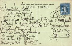 VINTAGE POSTCARD Chatillon on the Seine the bastion of Small High