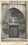 VINTAGE POSTCARD Senlis Large Gate of the Cathedral