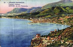 MODERN CARD Menton Panorama