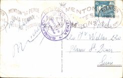 MODERN CARD Menton Panorama