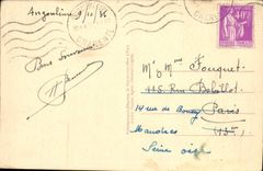 VINTAGE POSTCARD Angouleme Cathedral Saint Pierre