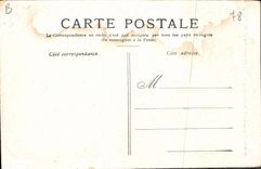 VINTAGE POSTCARD Versailles Carried of Marie Antoinette