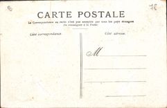 VINTAGE POSTCARD Versailles Chambre has Coucher of Louis XIV