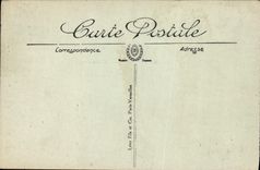 POSTAL Avignon de la VENDIMIA el detalle del Saint Pierre de la iglesia del pórtico