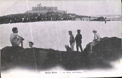 VINTAGE POSTCARD Holy Malo the Strong National Children