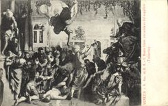 CPA Venezia Marco Libera uno schiavo dal supplizio Tintoretto