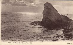 VINTAGE POSTCARD the Rock Cahou