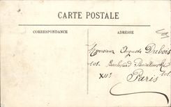 CPA Lyon La Bourse Tramway Chocolat Menier 