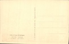 VINTAGE POSTCARD Cannes the Casino the hotels Boats