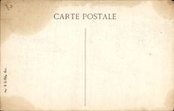 VINTAGE POSTCARD Battle of the Pargny Marne on Saulx the church