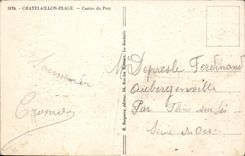 VINTAGE POSTCARD Chatelaillon Beach Casino of the Park