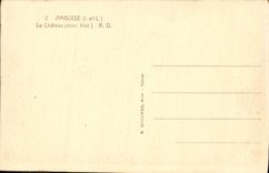 CPA Amboise Le Chateau 