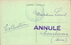 CPA Dreux Portil de la Chapelle Saint Louis