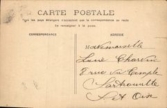 Iglesia Eulalia de Burdeos de la POSTAL de la VENDIMIA Saint