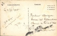 VINTAGE POSTCARD Nauzan Effect Waves