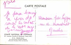 MODERN CARD Frans Halls the nurse and the child Old museums of State of Berlin