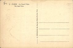 CPA Paris Le Grand Palais