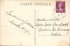 Lugares y catedral Jean de Lyon de la POSTAL de la VENDIMIA Saint