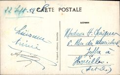 CPA Biarritz Le Rocher de la plage et le Casino