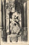 CPA Eglise de Brou Figures du Retable de la Chapelle de la Vierge 