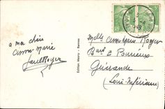 VINTAGE POSTCARD Holy Anne D' Auray the Martyrdom and the Cloister