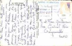 MODERN CARD Antibes the Port