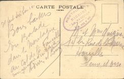 VINTAGE POSTCARD country of Gex Panorama seen of the Collar of the Sickle