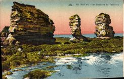 CPA Royan Les Rochers de Vallieres