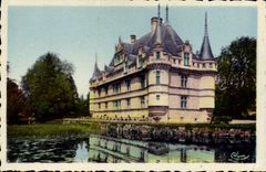 CPM Azay le Rideau Chateau National Musee de la Renaissance